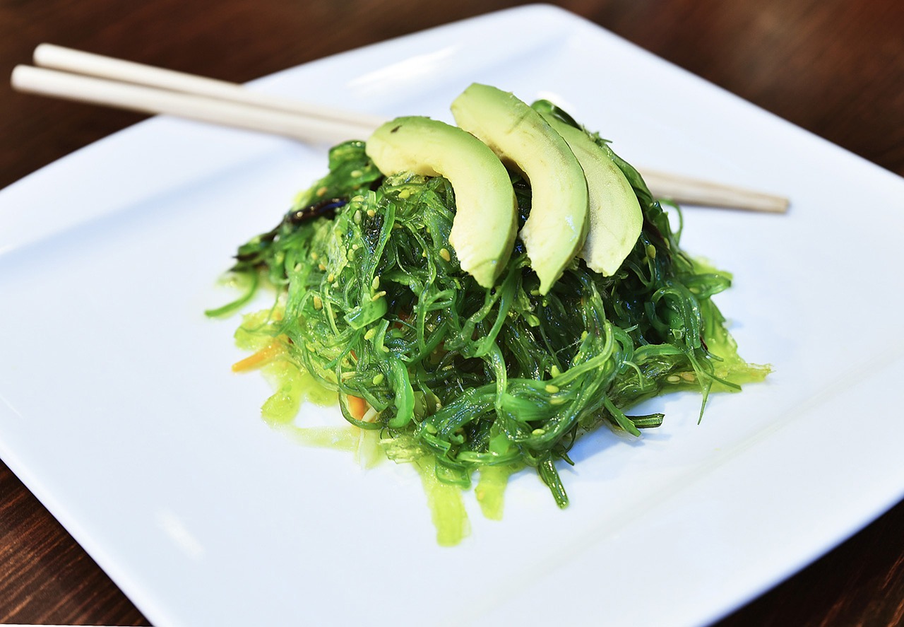 Seaweed Salad, a good source of iodine in a vegan diet. Seaweed Salad - Good Source of Iodine in a Vegan Diet